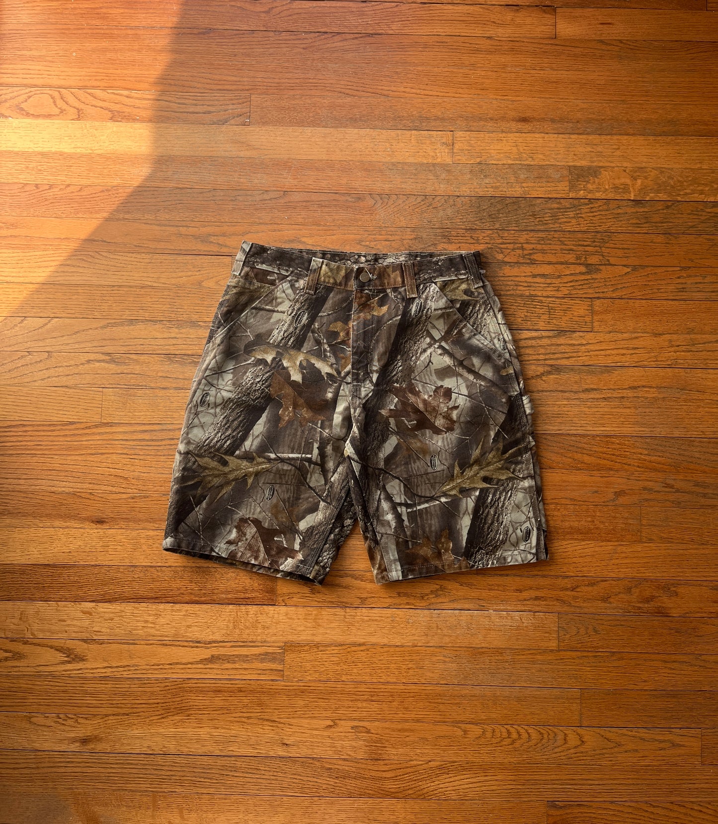 Faded Realtree Carhartt Carpenter Shorts - 32