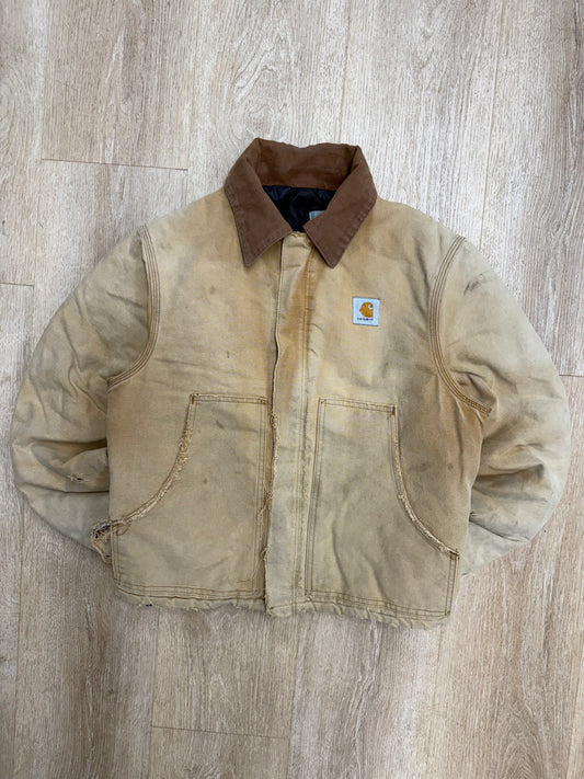 Faded Brown Carhartt Arctic Jacket - Medium