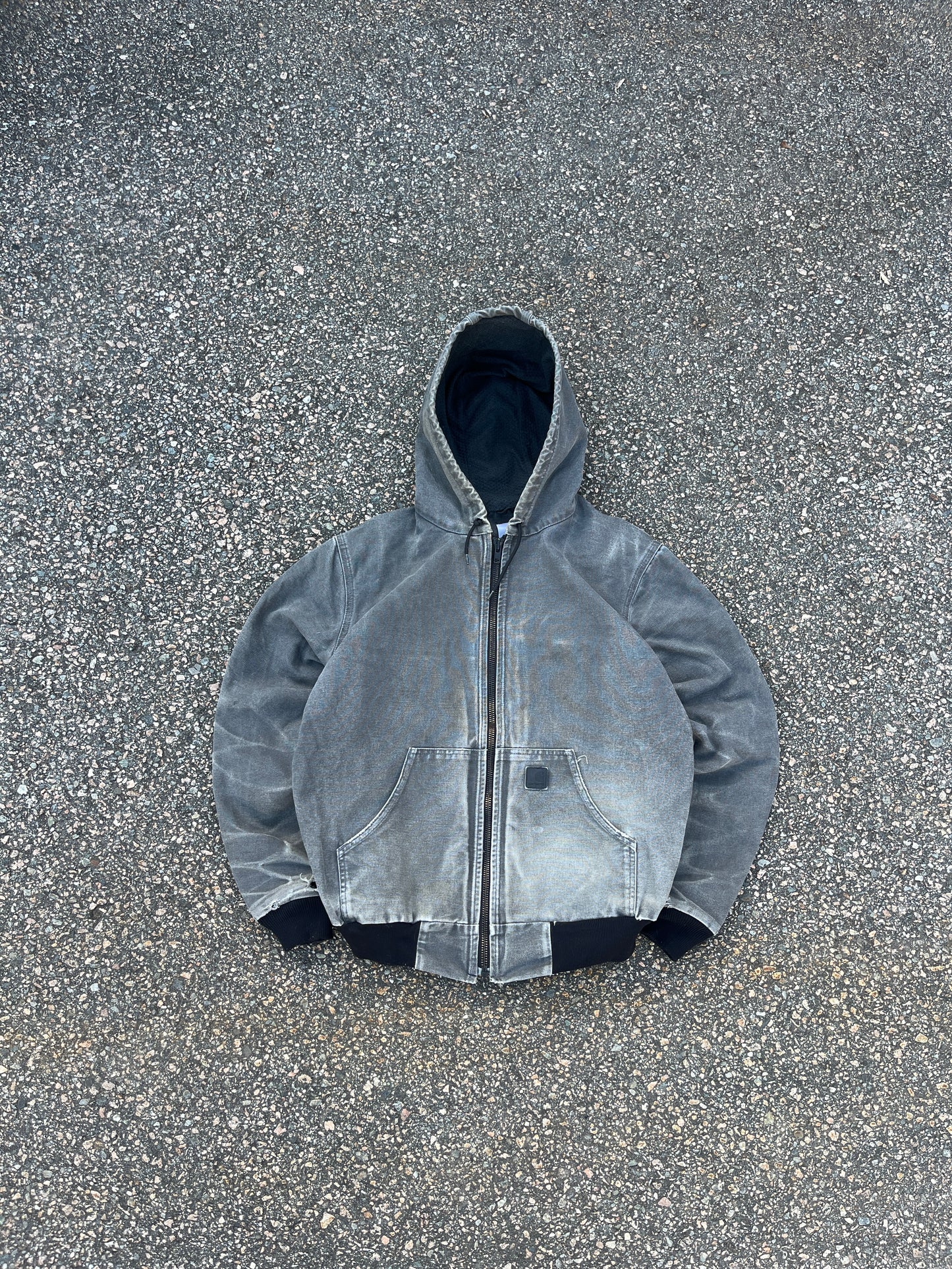 Faded Gravel Grey Carhartt Active Jacket - Medium