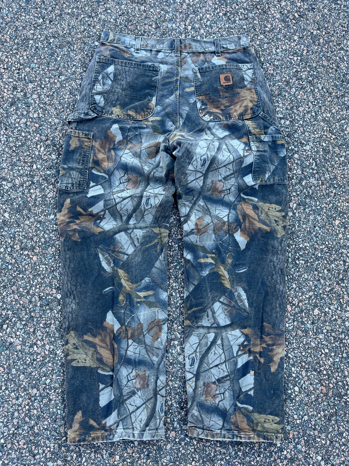 Faded Realtree Carhartt Carpenter Pants - 33 x 31