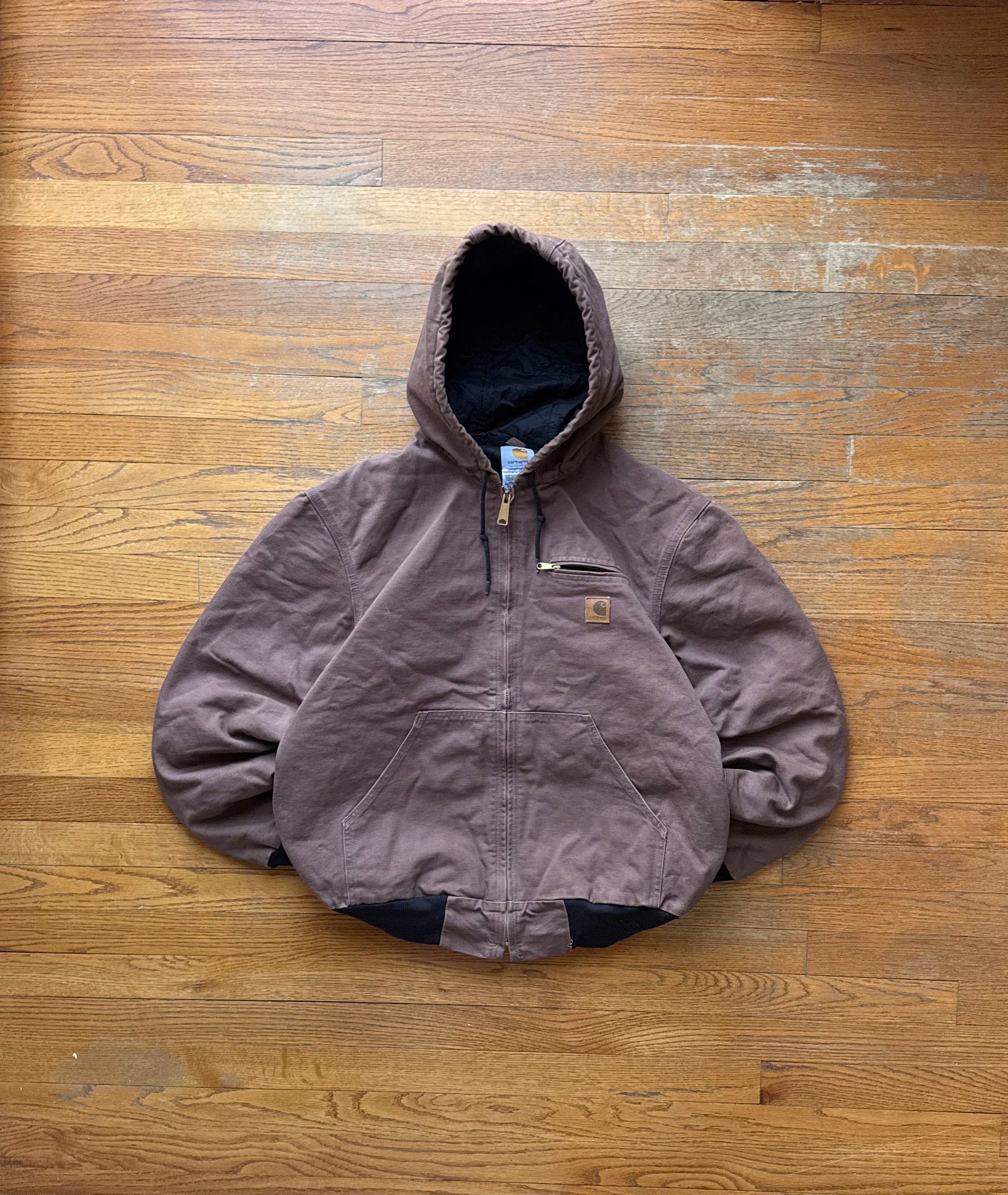 Faded Chestnut Brown Carhartt Active Jacket - Medium – VTG By Mike