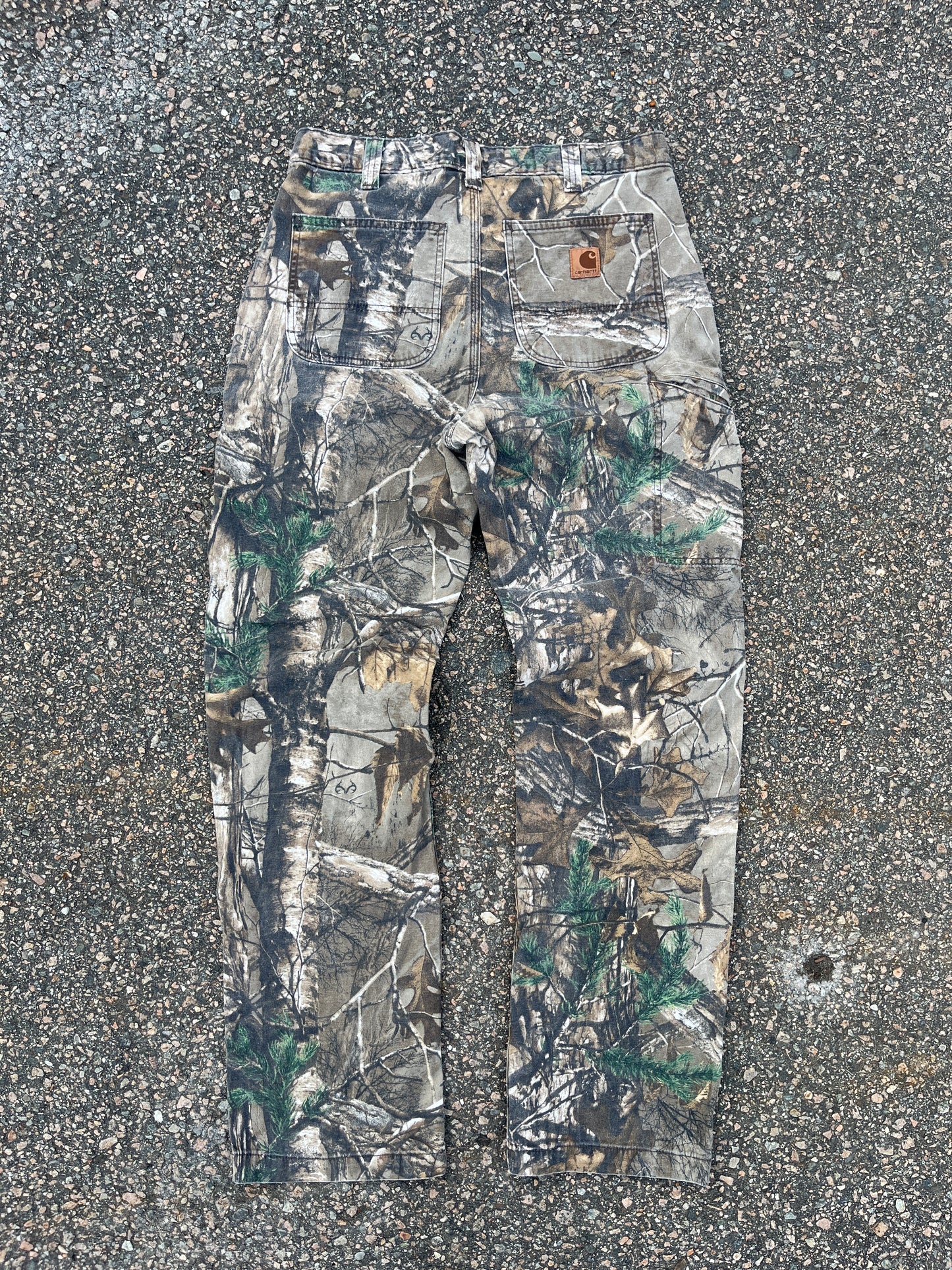 褪色 Realtree Carhartt 木匠裤 - 32 x 32