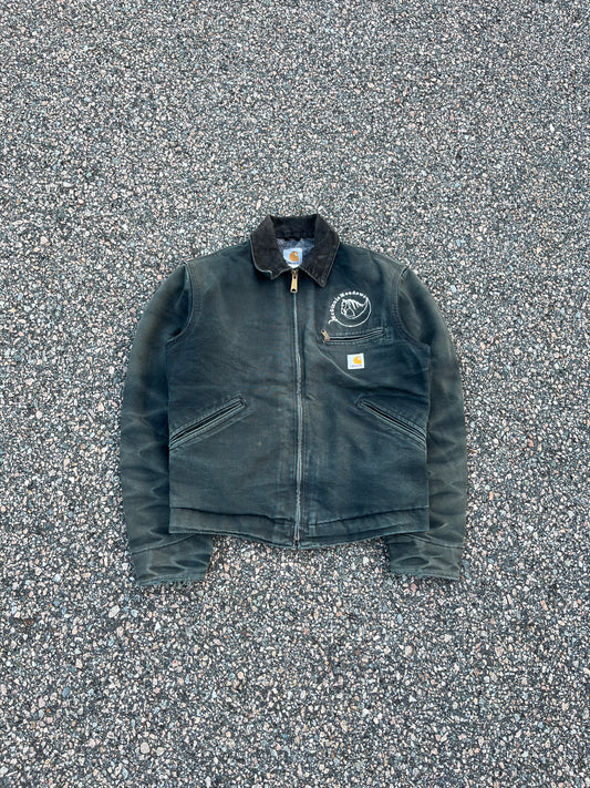 Faded Black Carhartt Detroit Jacket - Small