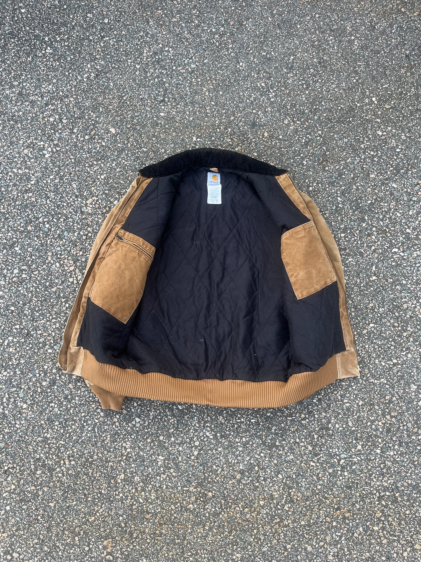 褪色棕色 Carhartt Santa Fe 夹克 - 中号