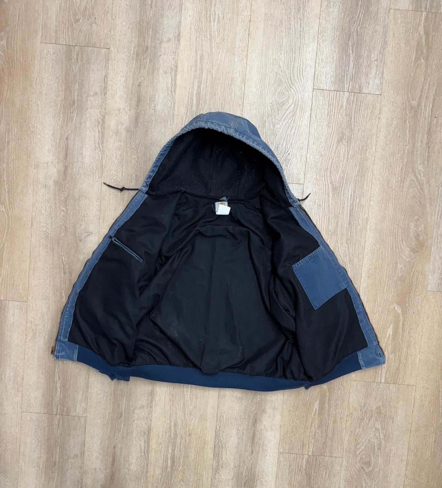 Faded Blue Carhartt Active Jacket - XL