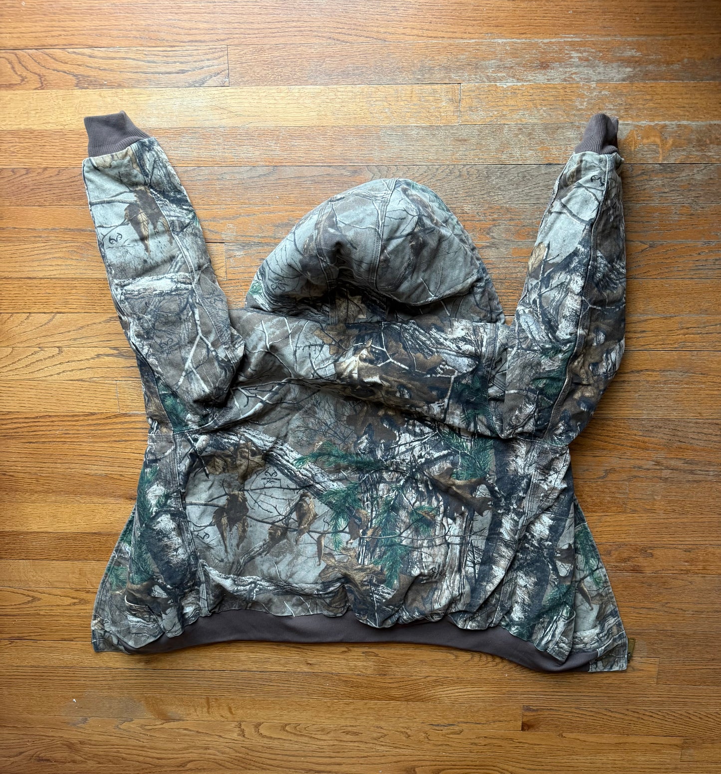 Faded Pink Lined Realtree Carhartt Active Jacket - Large
