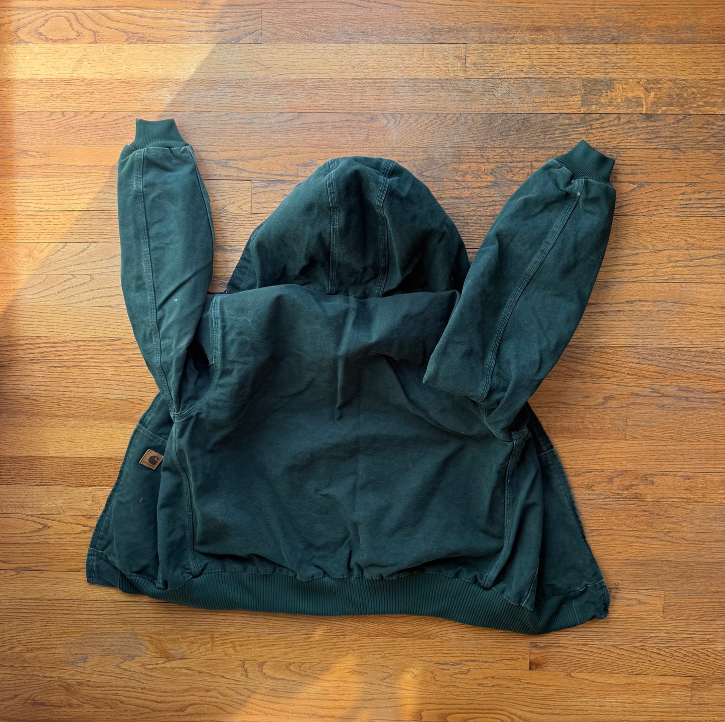 Faded Spruce Green Carhartt Active Jacket - Large