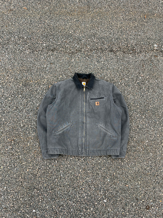 Faded Gravel Carhartt Detroit Jacket - XL