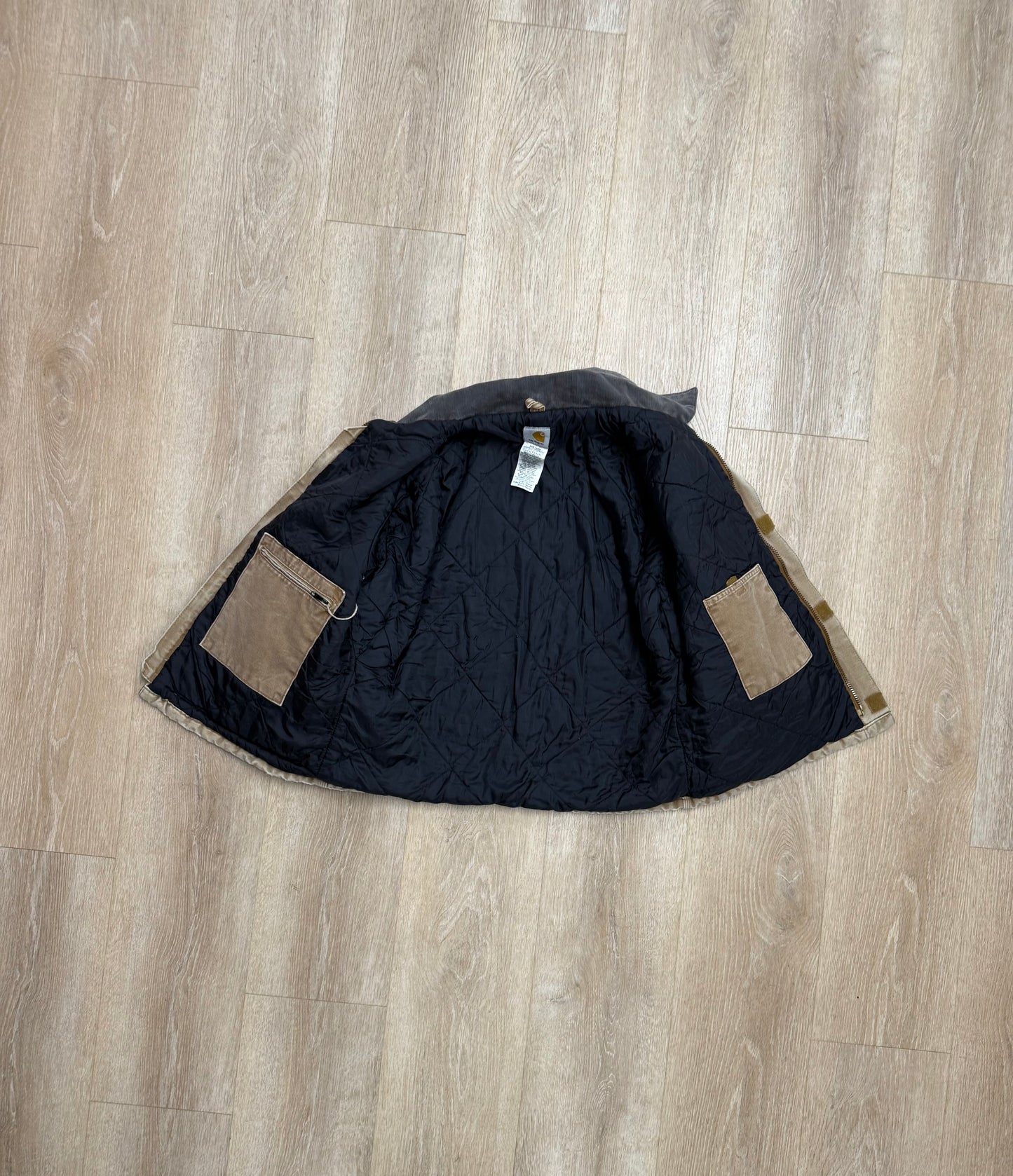 Faded Brown Carhartt Arctic Jacket - Boxy Medium