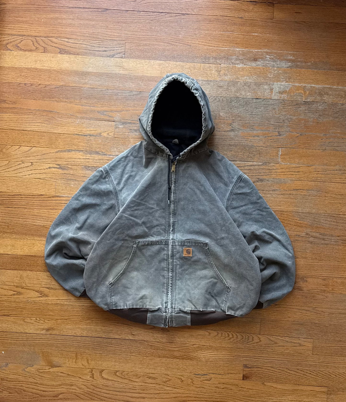 Faded Chestnut Brown Carhartt Active Jacket - XL