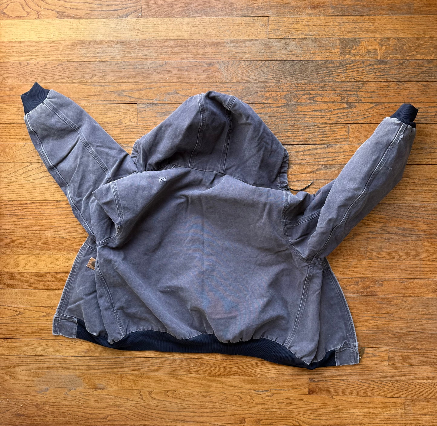 Faded Petrol Blue Carhart Active Jacket - Large