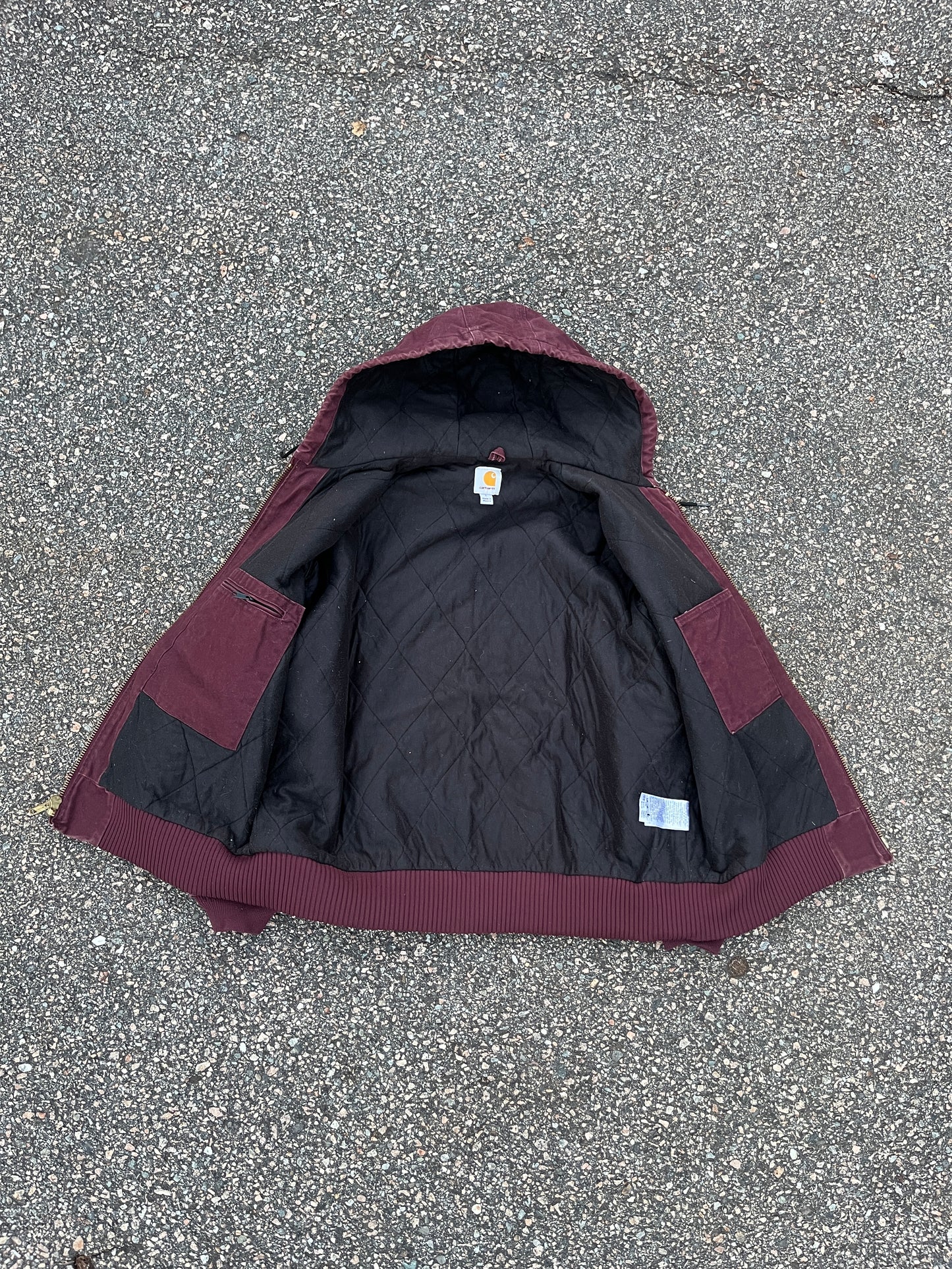 Faded Wine Carhartt Active Jacket - Boxy Large