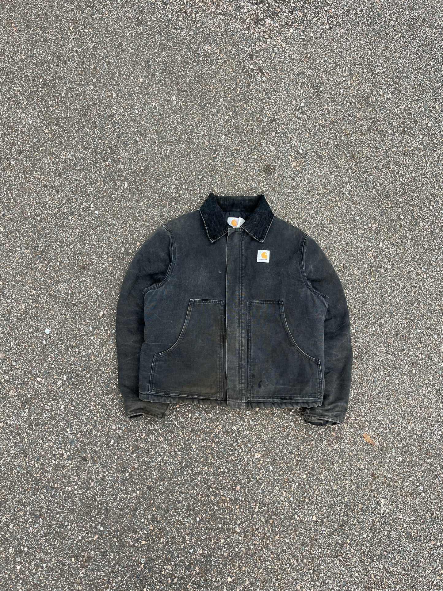 褪色黑色 Carhartt 北极夹克 - 中号