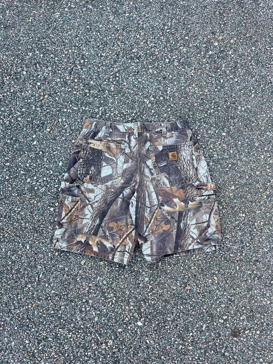 褪色 Realtree Carhartt 木匠短裤 - 33