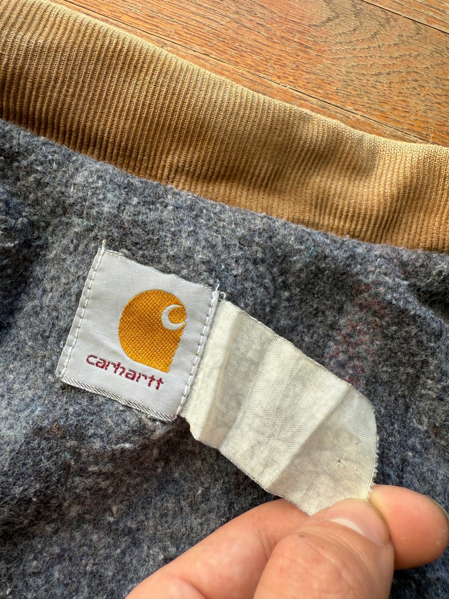 Faded Denim Carhartt Trucker Jacket - Medium