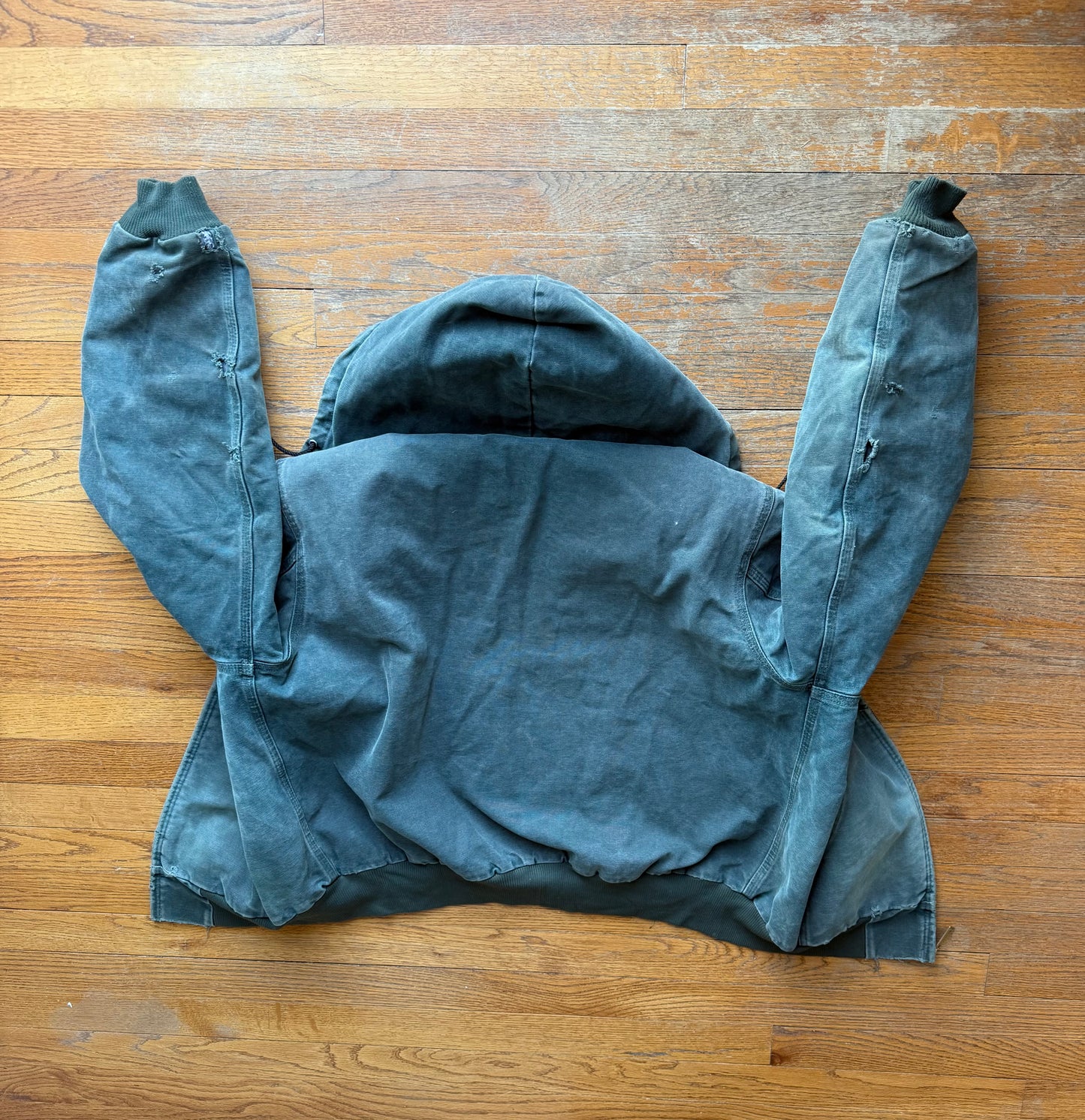 Faded Hunter Green Carhartt Active Jacket - Medium