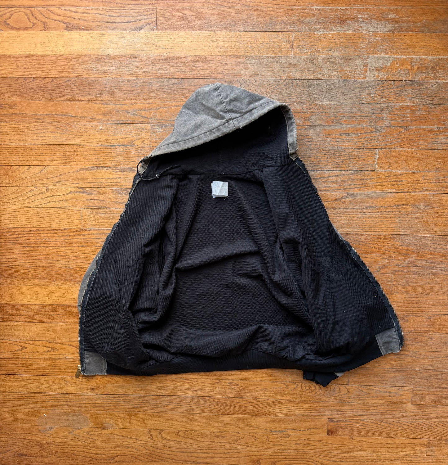 Faded Black Carhartt Active Jacket - Medium