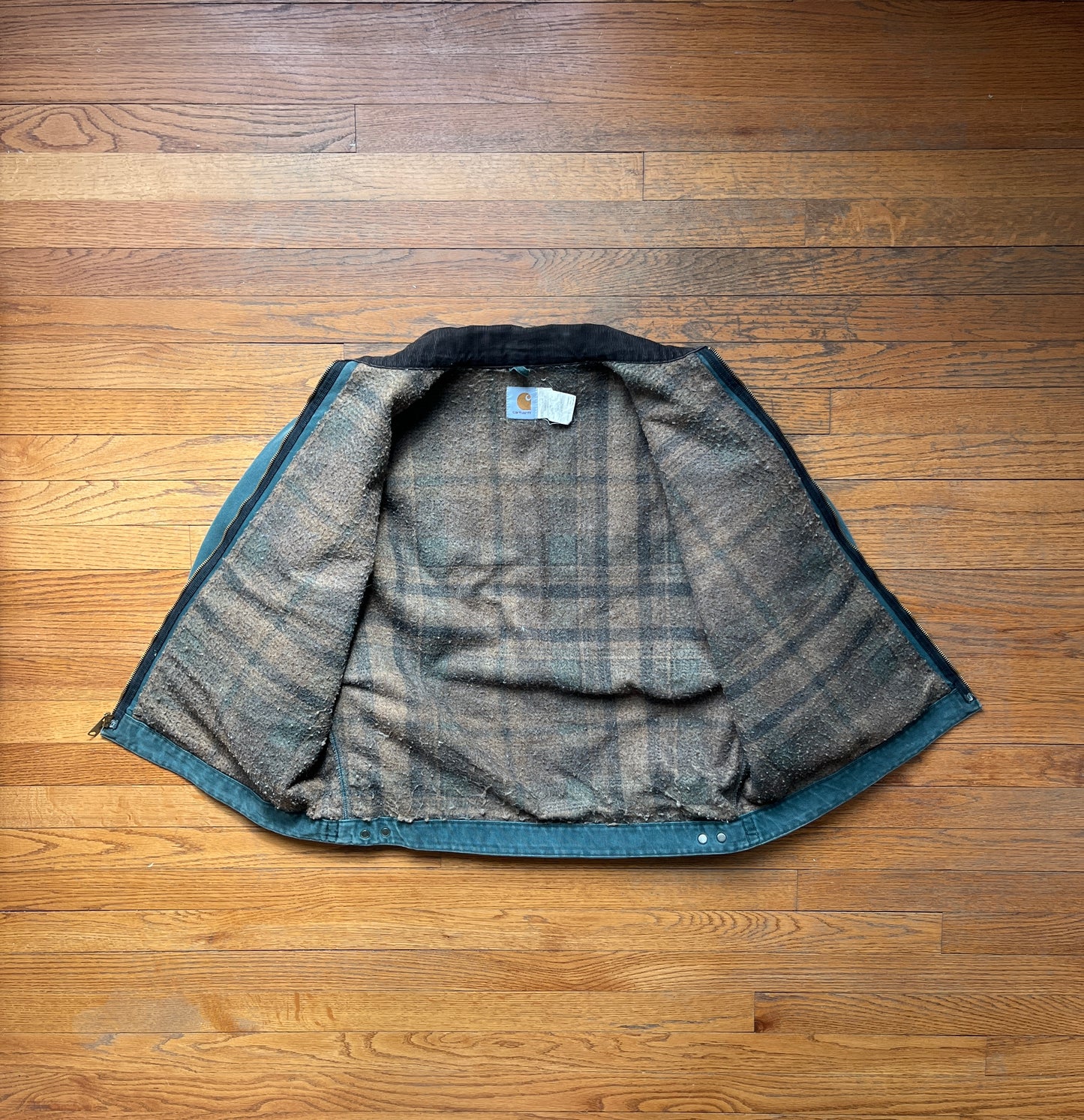 Faded Hunter Green Carhartt Detroit Jacket - XL