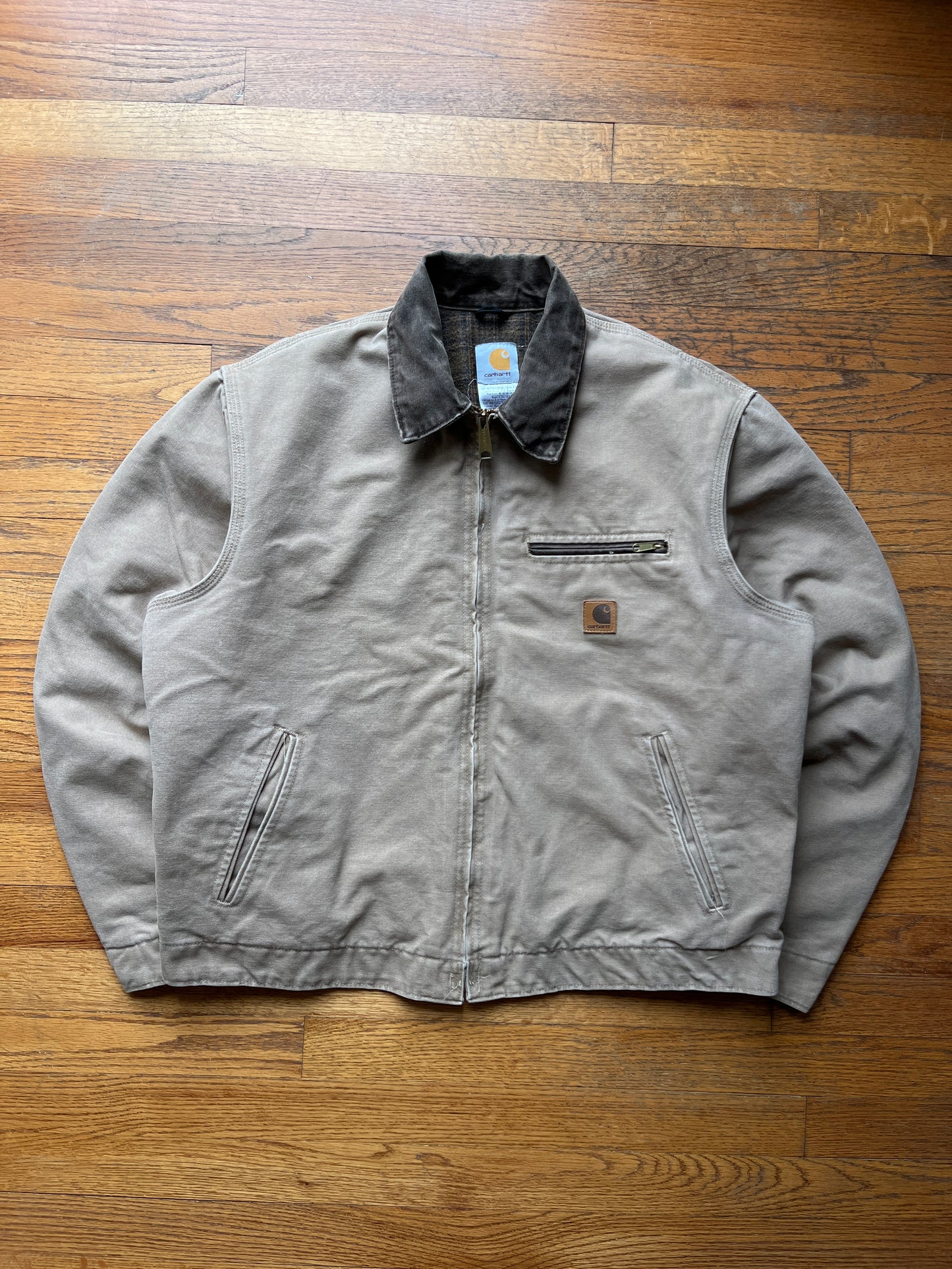 褪色马鞍棕色 Carhartt 底特律夹克 - Boxy ML