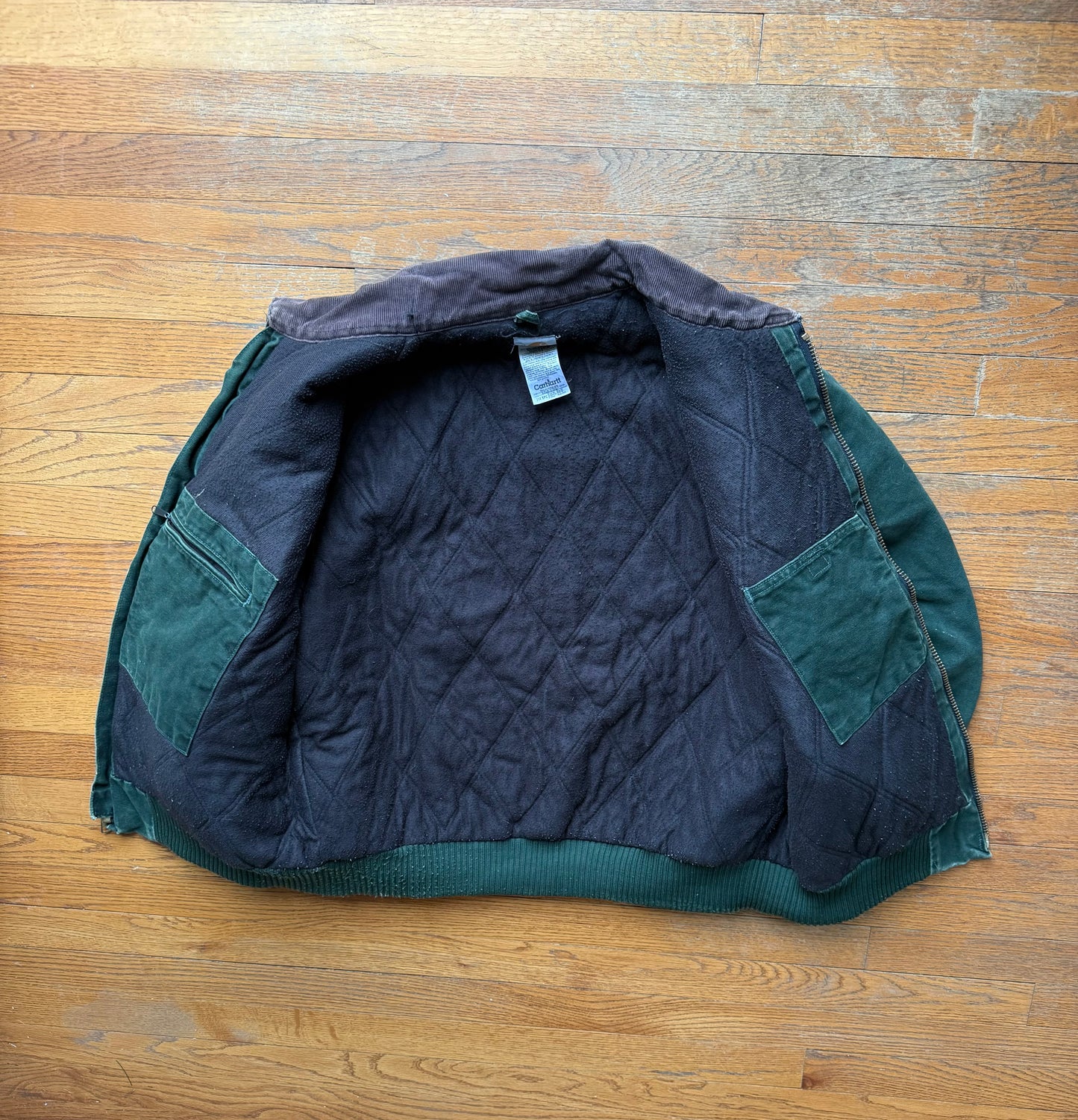 Faded Spruce Green Carhartt Santa Fe Jacket - Fits L-XL