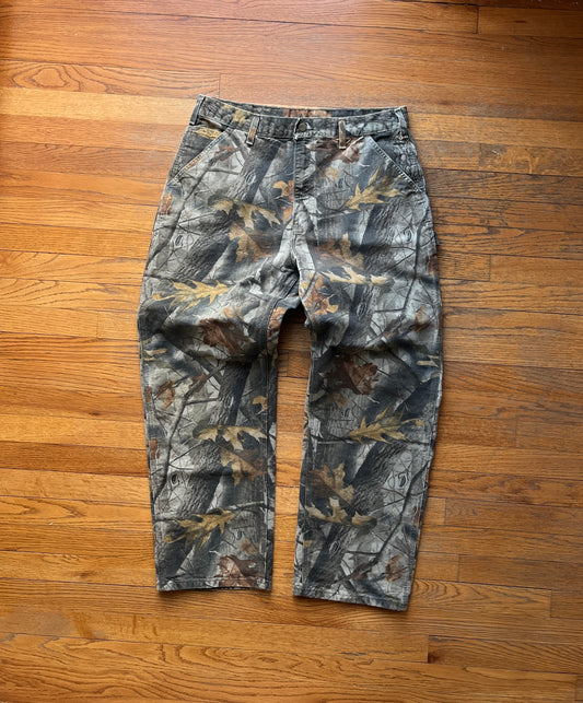 Faded Realtree Carhartt Carpenter Pants - 34 x 30