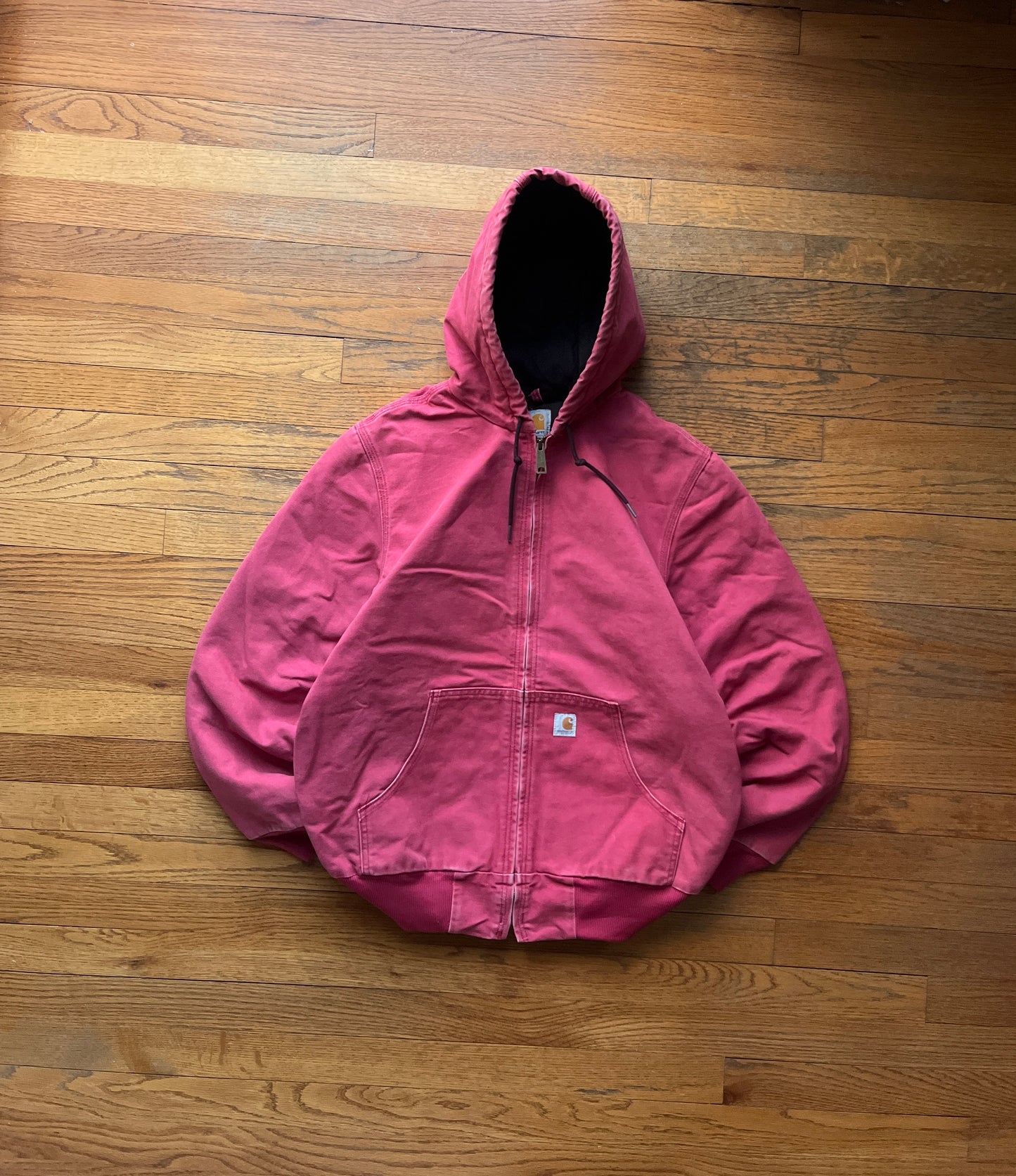 Faded Pink Carhartt Active Jacket - Fits S-M