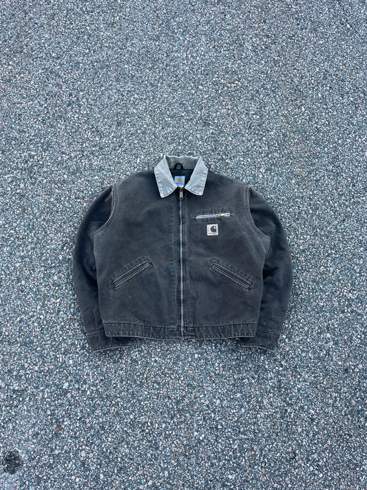 褪色木材棕色 Carhartt 底特律夹克 - 宽松中号