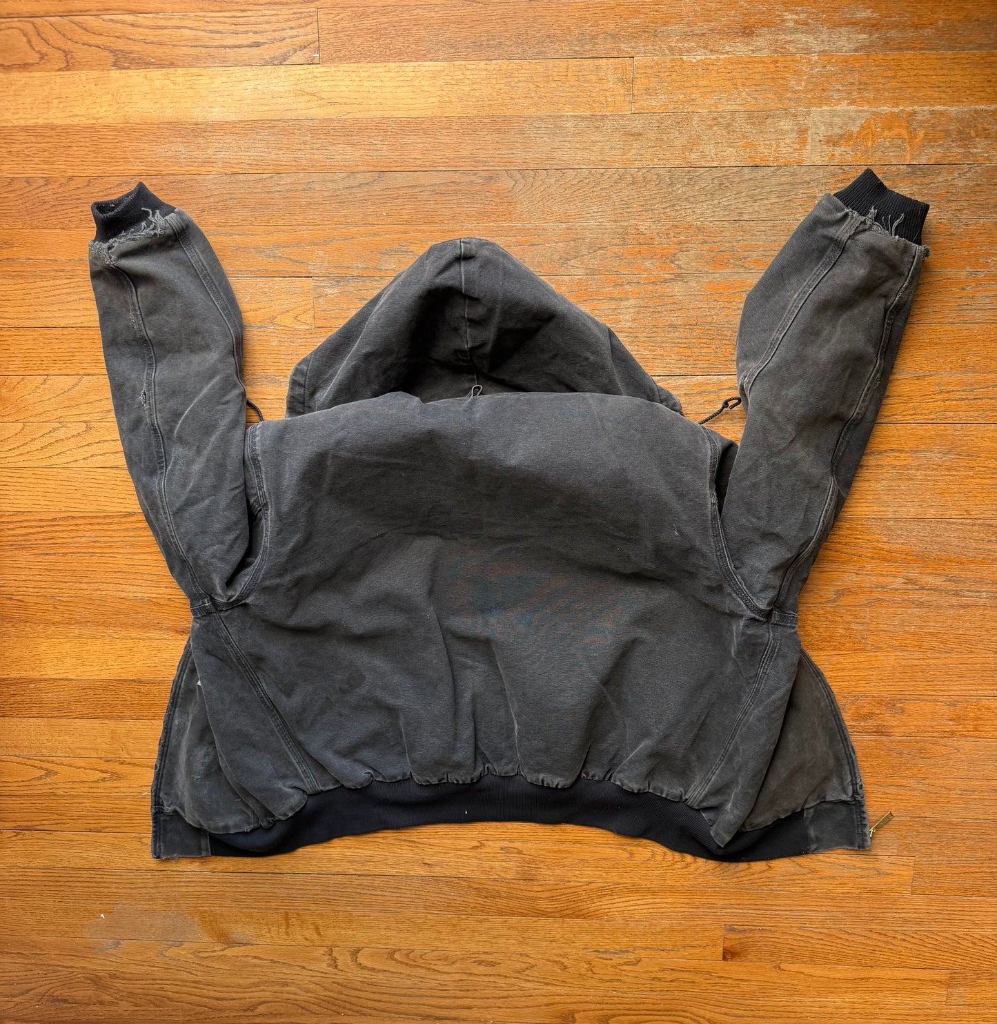 Faded Black Carhartt Active Jacket - Boxy Large