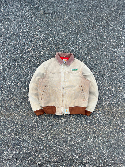 Faded Brown Carhartt Santa Fe Jacket - Fits S-M