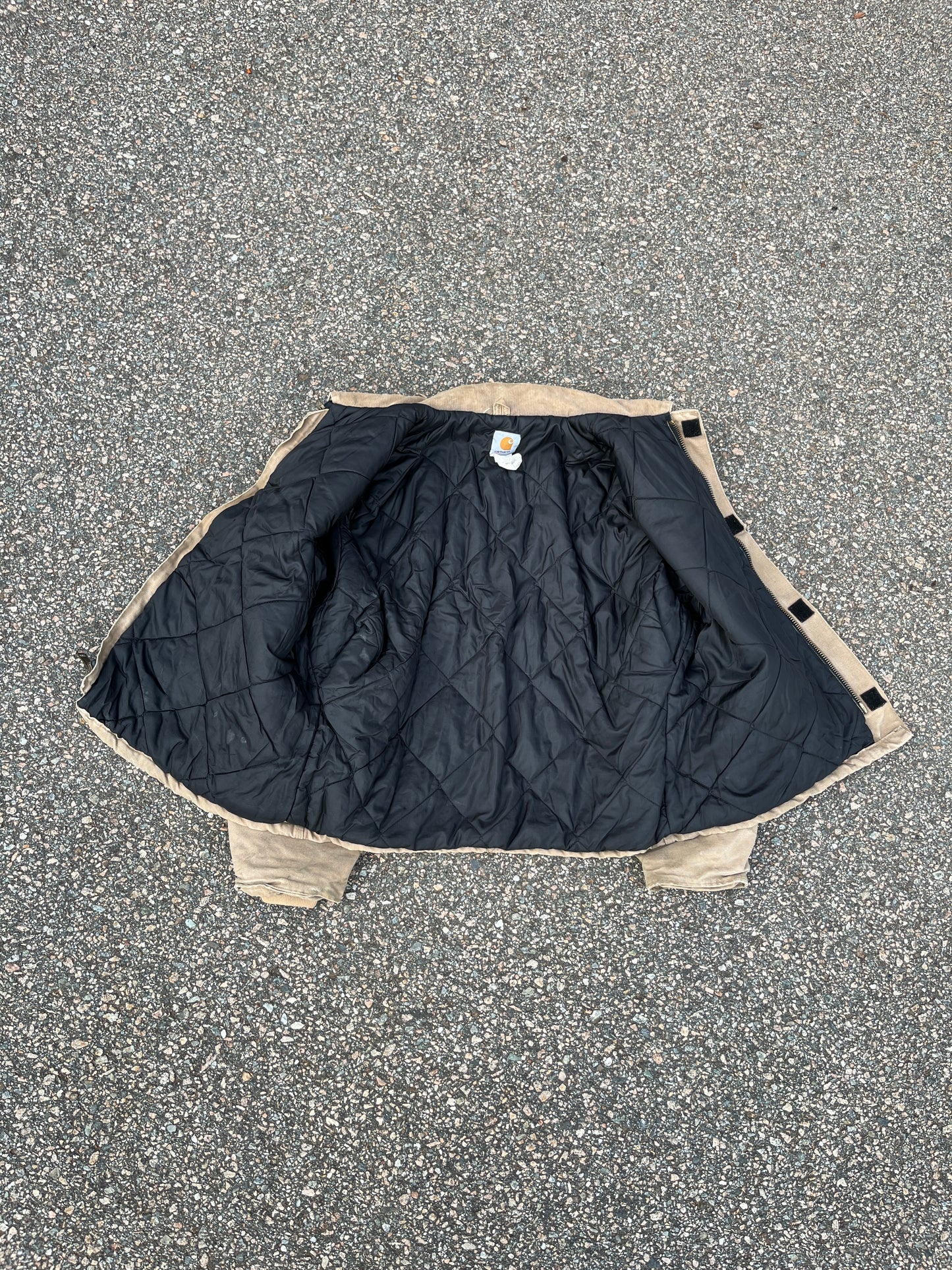 Faded Beige Carhartt Arctic Jacket - Boxy Large