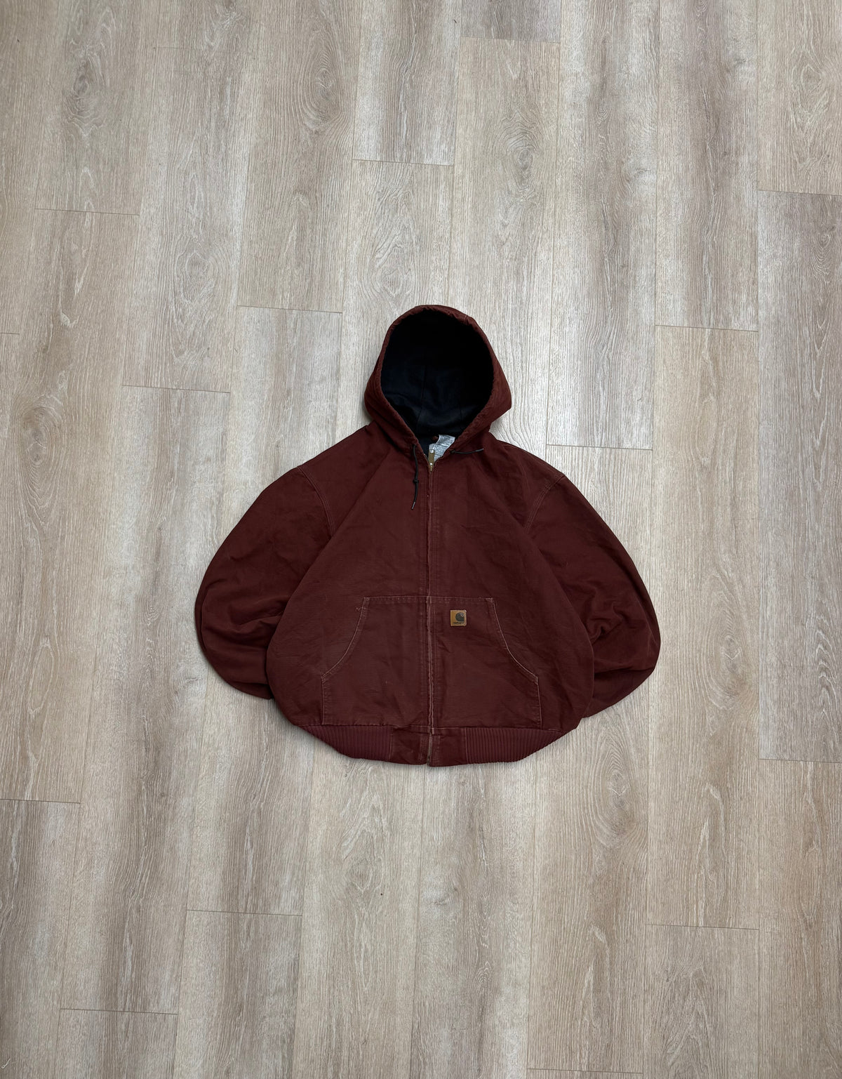 Faded Clay Red Carhartt Active Jacket - XL