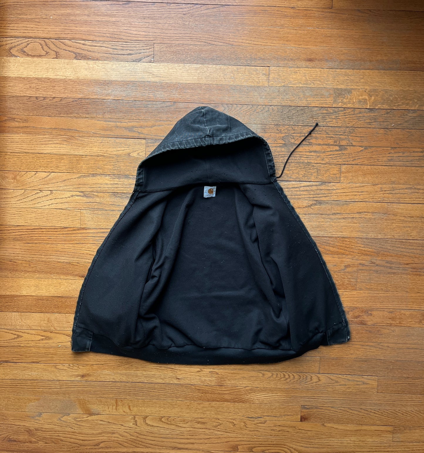 Faded Black Carhartt Active Jacket - Small