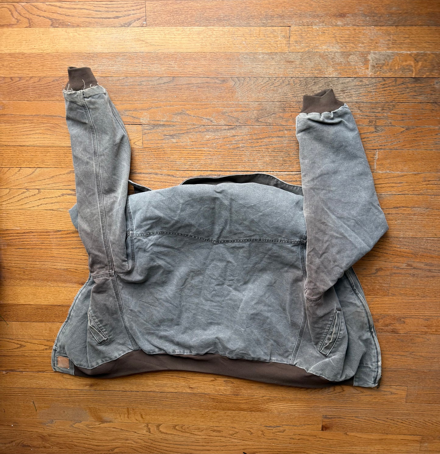 Faded Chestnut Brown Carhartt Santa Fe Jacket - Fits M-L