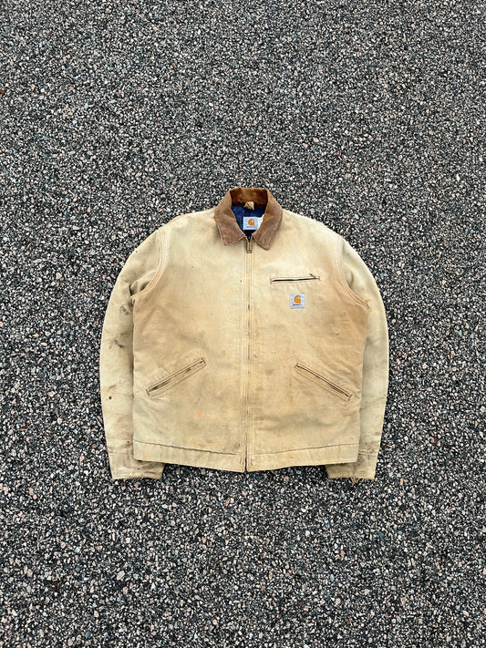 Faded Tan Carhartt Detroit Jacket - Large