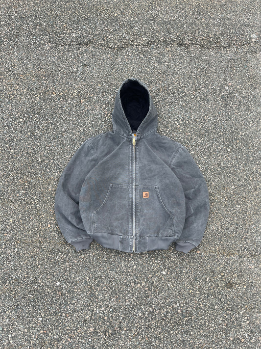 Faded Gravel Grey Carhartt Active Jacket - Large