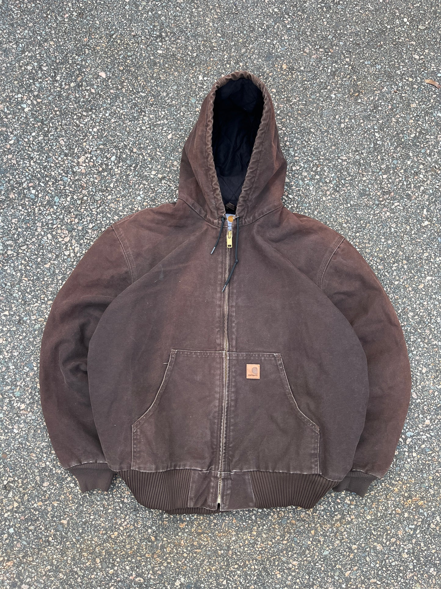 Faded Brown Carhartt Active Jacket - XL