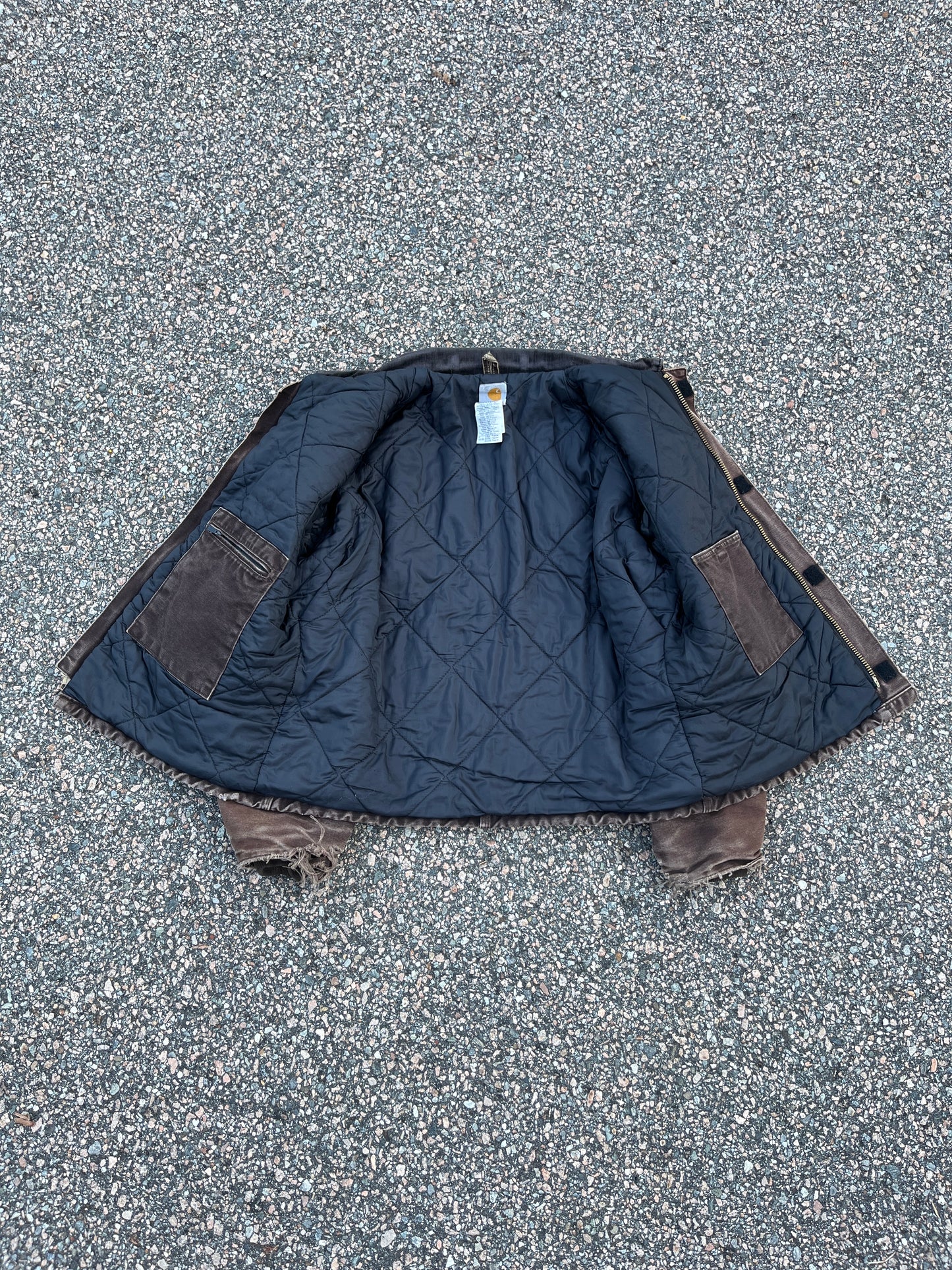 褪色棕色 Carhartt 北极夹克 - 中号宽松款