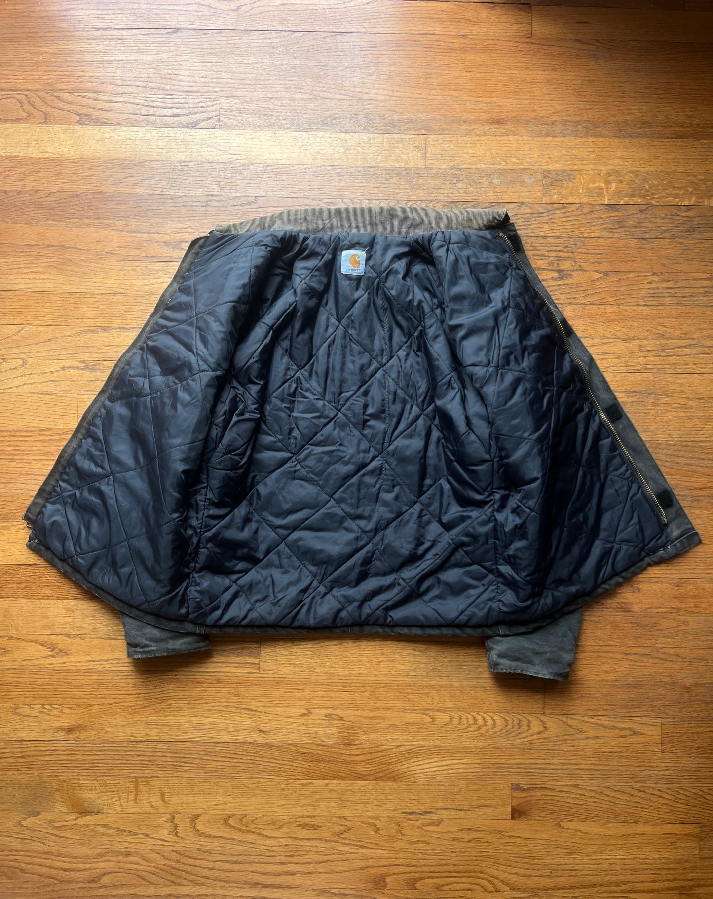 Faded Black Carhartt Arctic Jacket - Medium