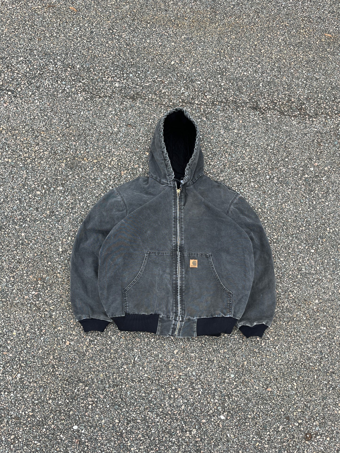 Faded Black Carhartt Active Jacket - XL