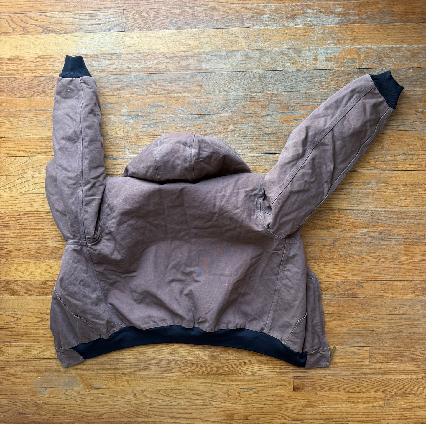 Faded Chestnut Brown Carhartt Active Jacket - Medium