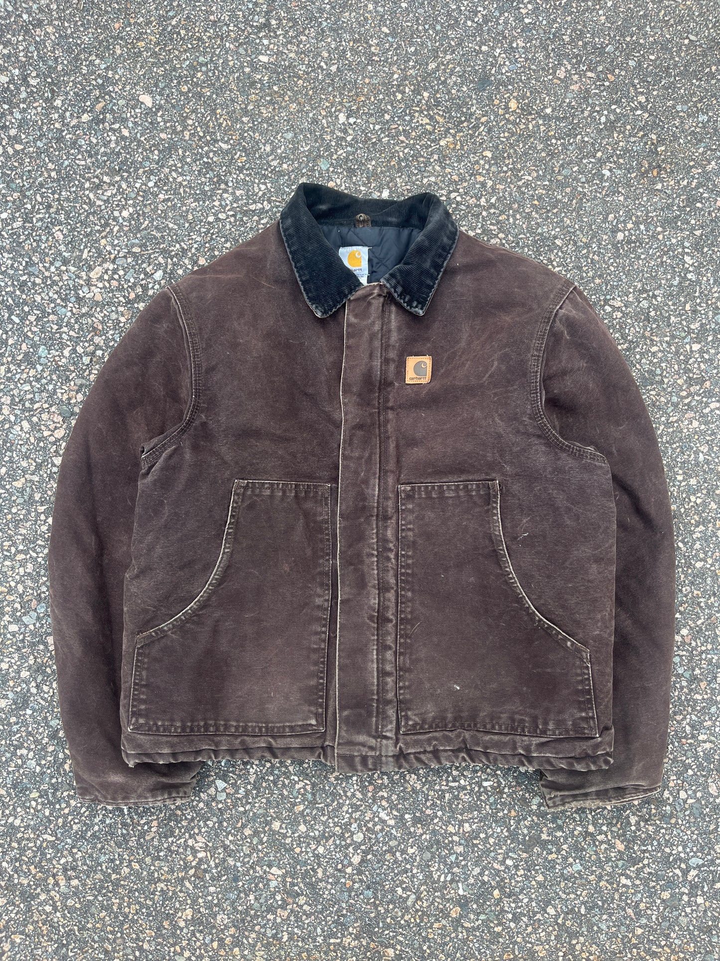 褪色棕色 Carhartt 北极夹克 - 中号