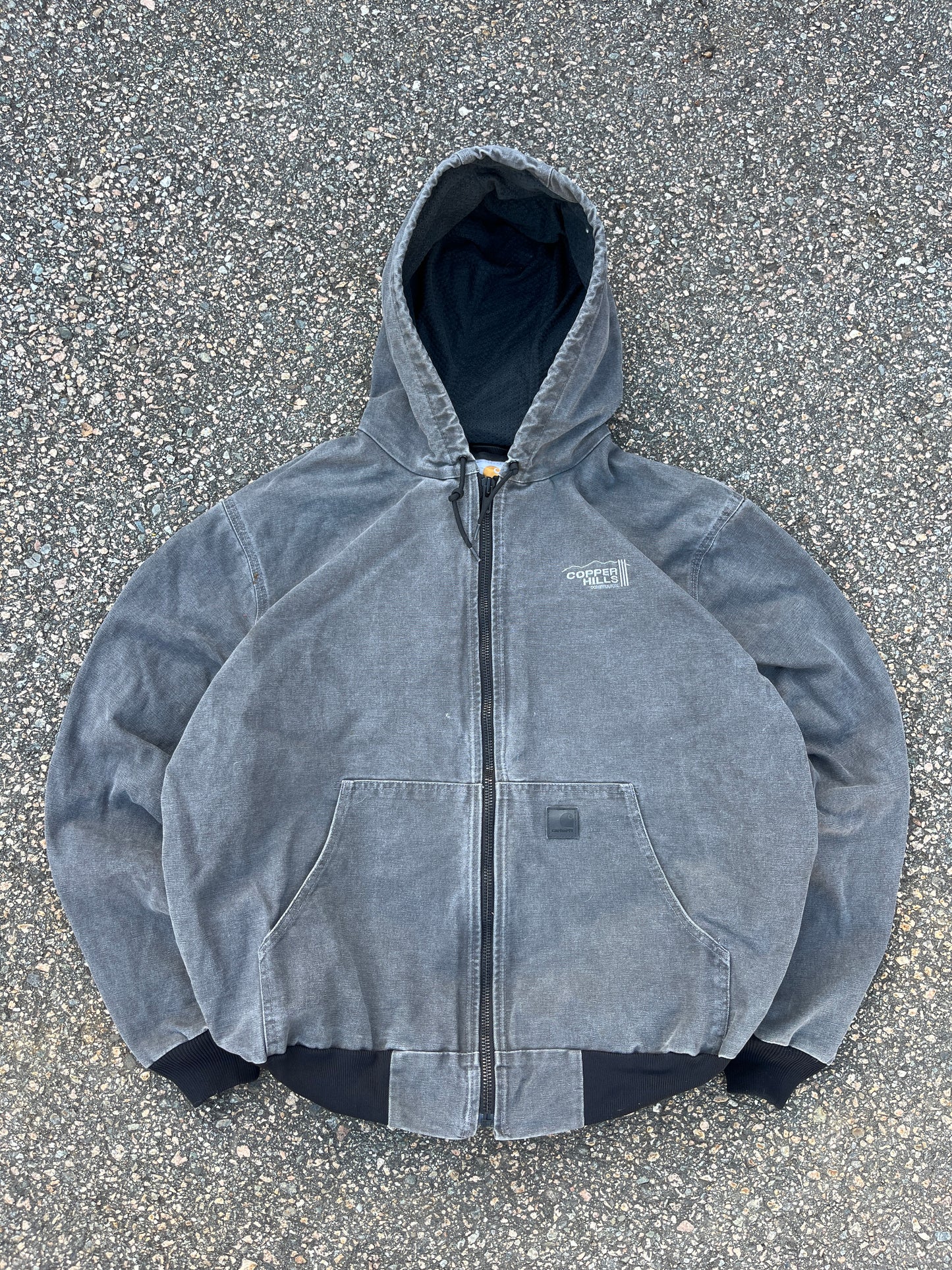 Faded Gravel Grey Carhartt Active Jacket - XL