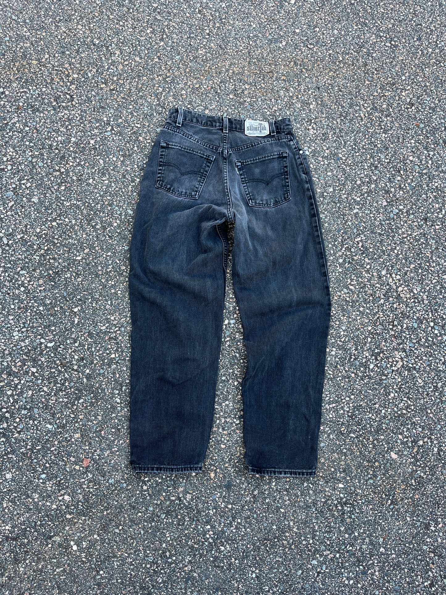 Levi's 褪色黑色 Silvertab 501 裤子 - 29 x 29