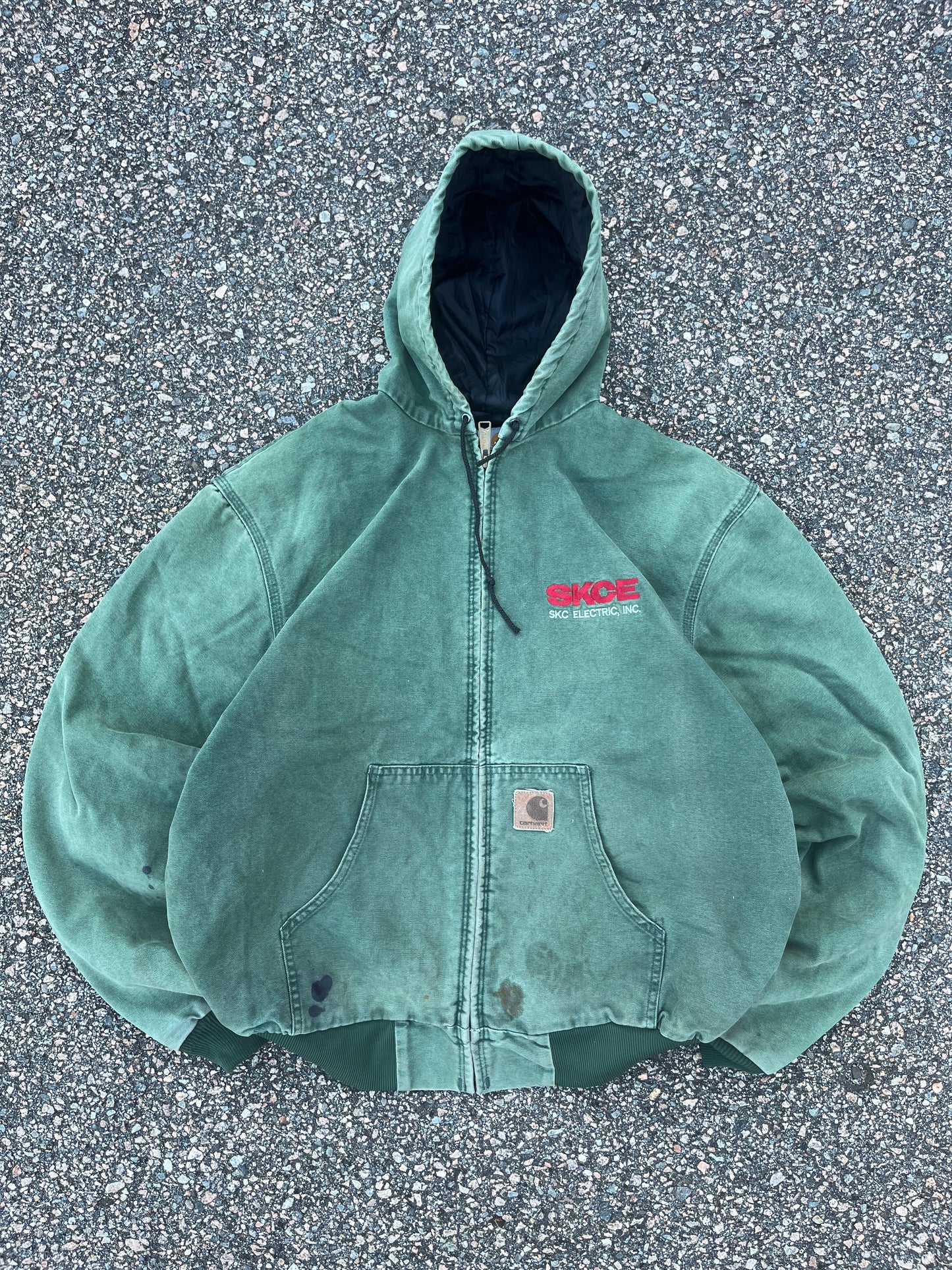 Faded Aspen Green Carhartt Active Jacket - XL