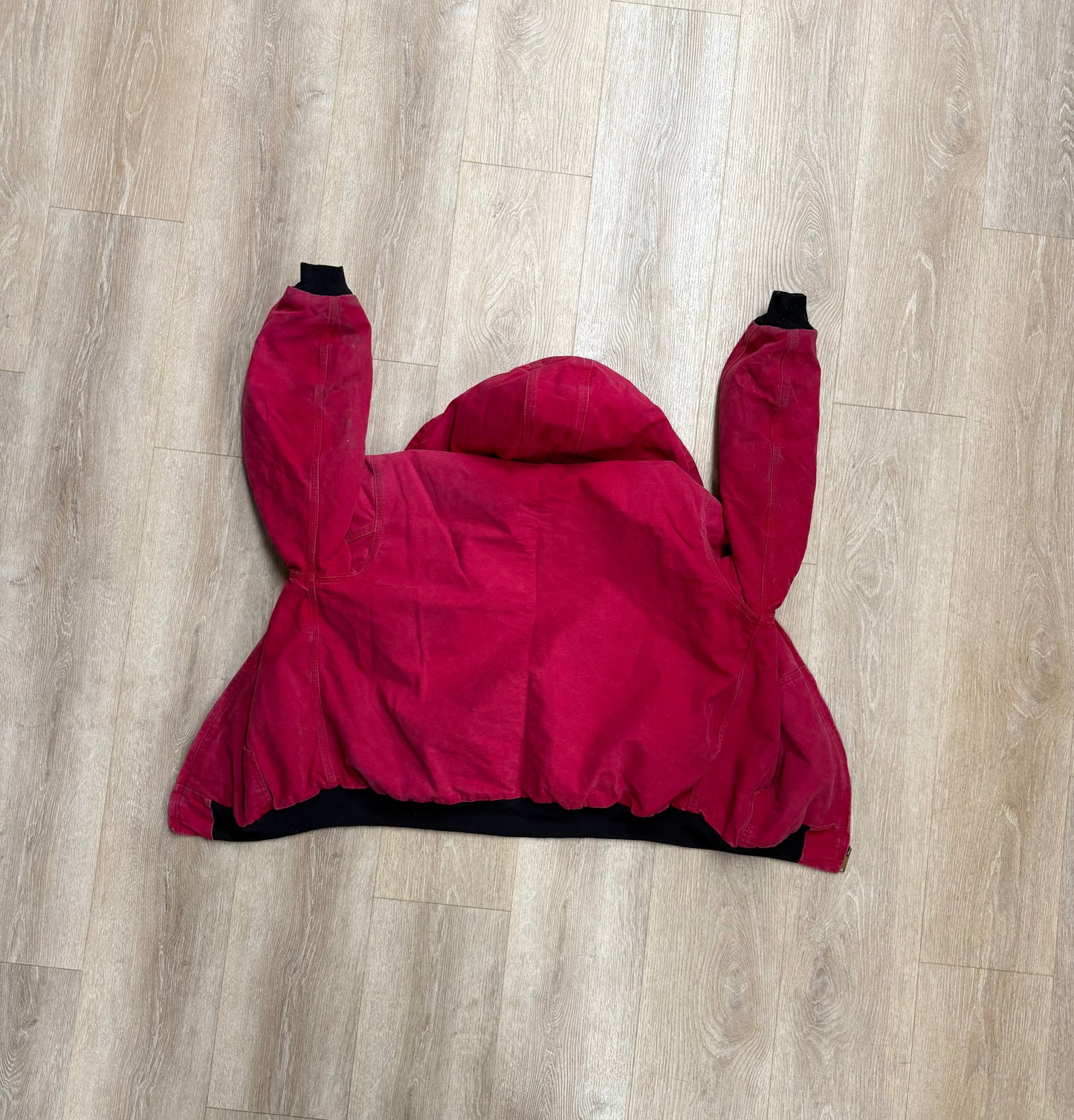Faded Strawberry Red Carhartt Active Jacket - XL