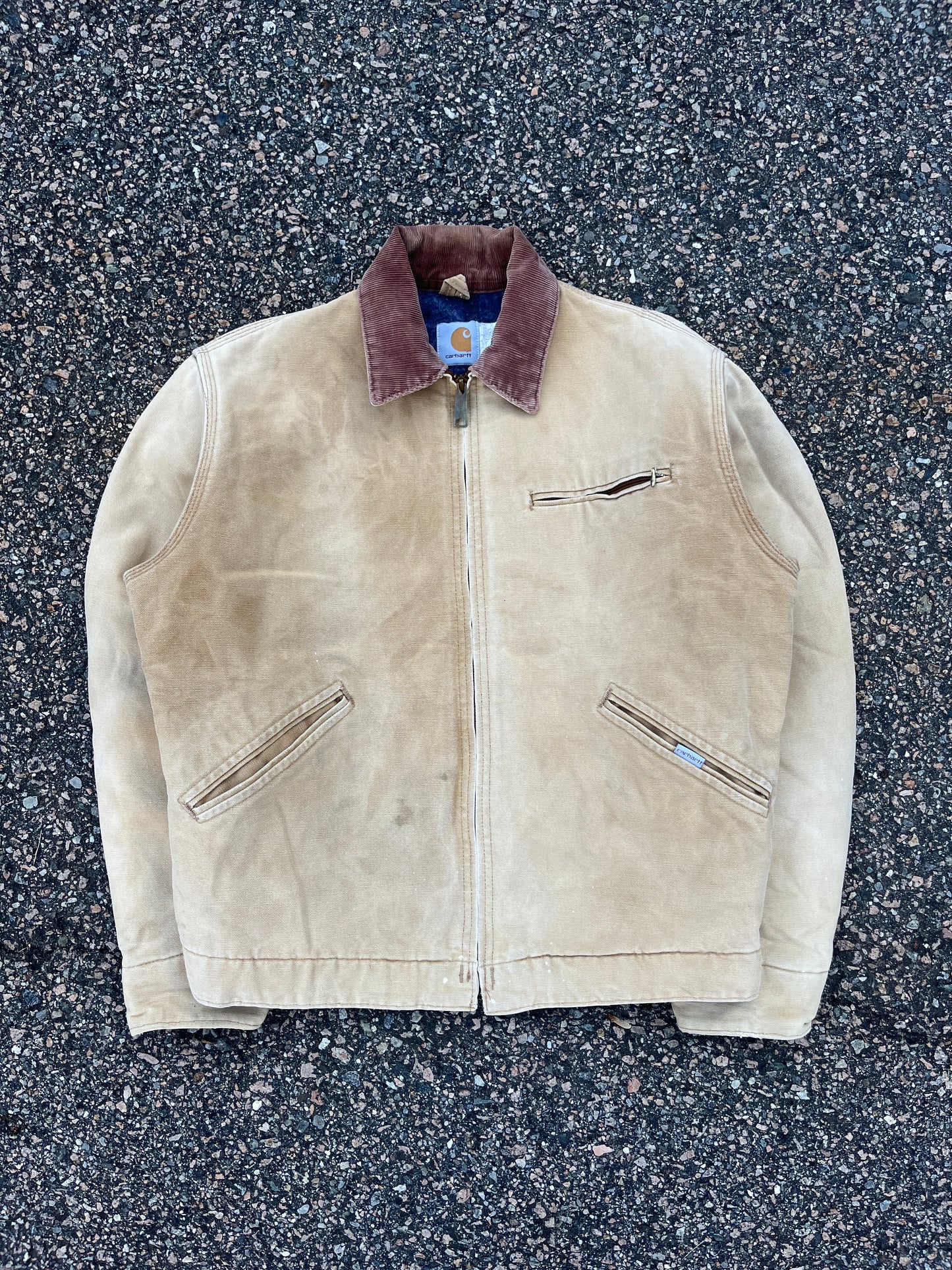 Faded Brown Carhartt Detroit Jacket - Fits S-M