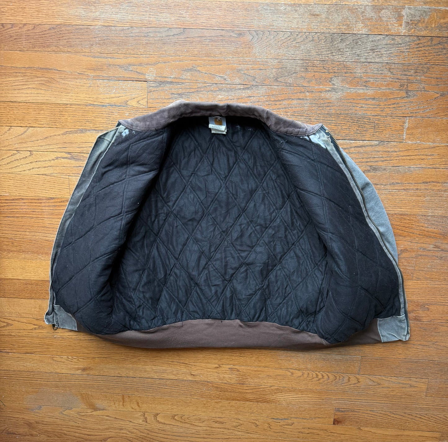 Faded Chestnut Brown Carhartt Santa Fe Jacket - Fits M-L