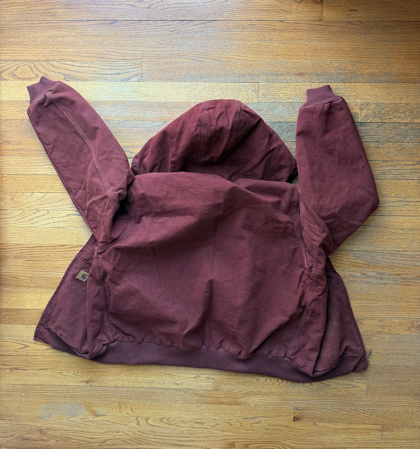 Faded Clay Red Carhartt Active Jacket - XL