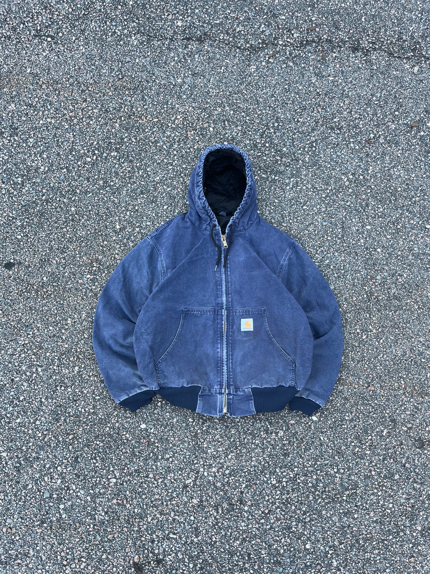 褪色海军蓝 Carhartt 运动夹克 - Boxy ML