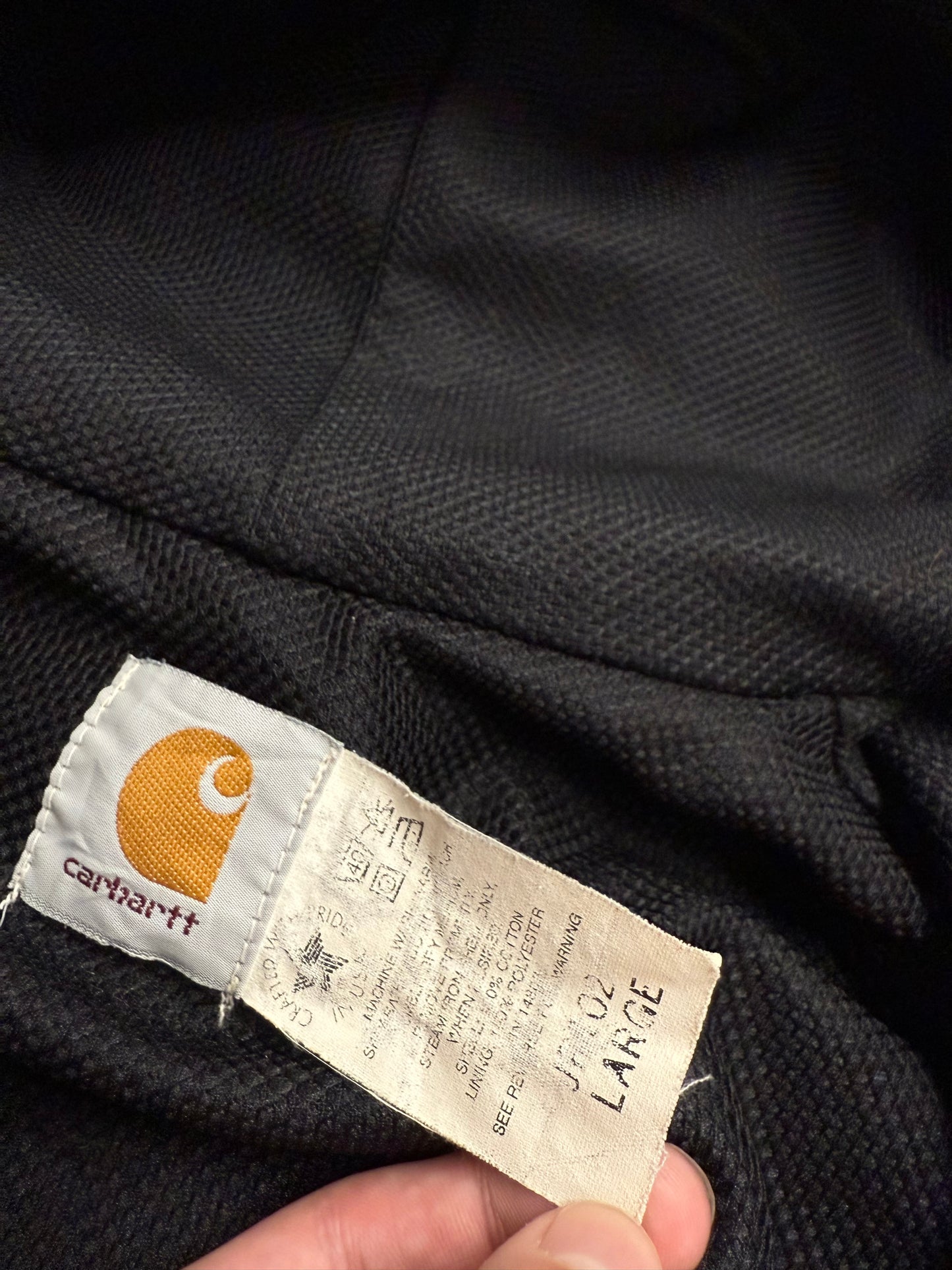 Faded Blue Carhartt Active Jacket - Medium